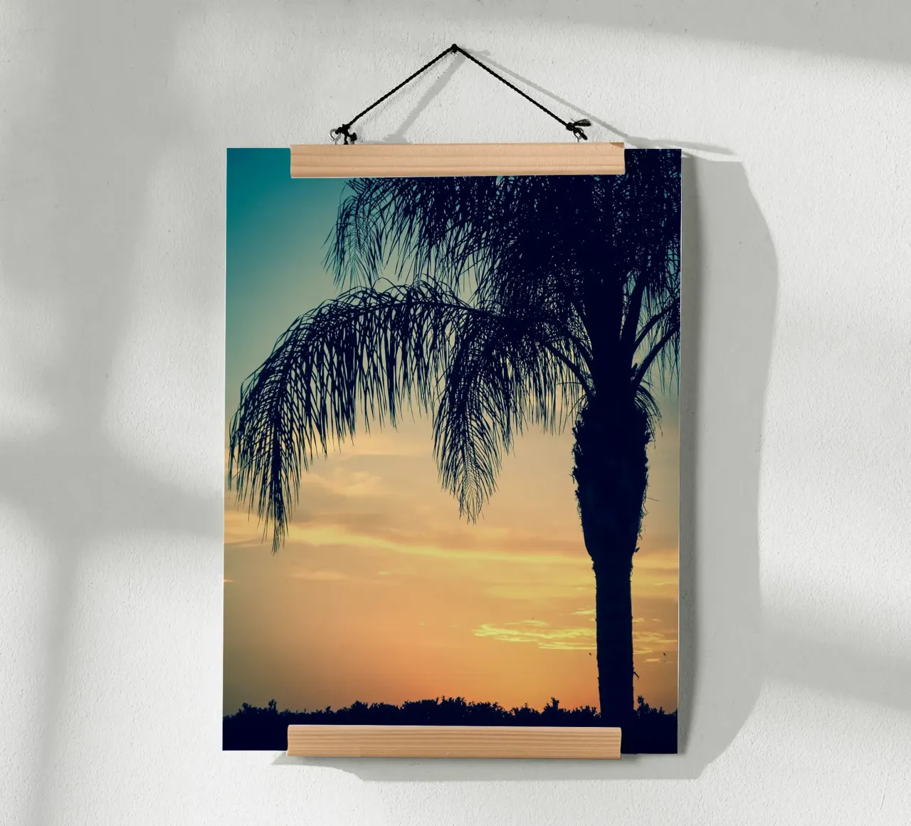 Under palm trees poster by Katja Stehle Design