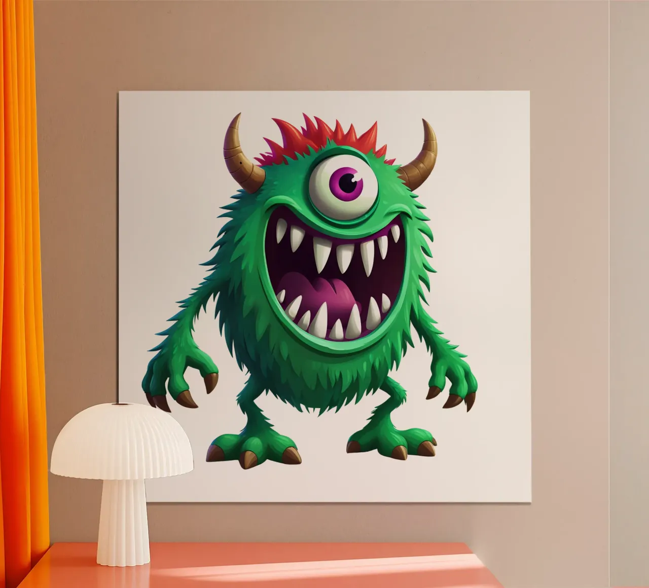 Hiroshima - Monster Comics - Serial 06 poster con telaio in legno da Monsters