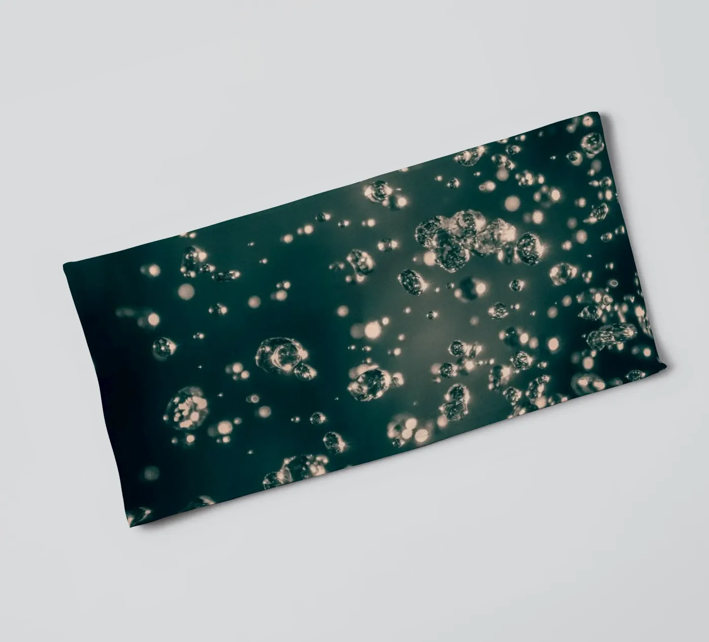 Dancing raindrops towel by Katja Stehle Design