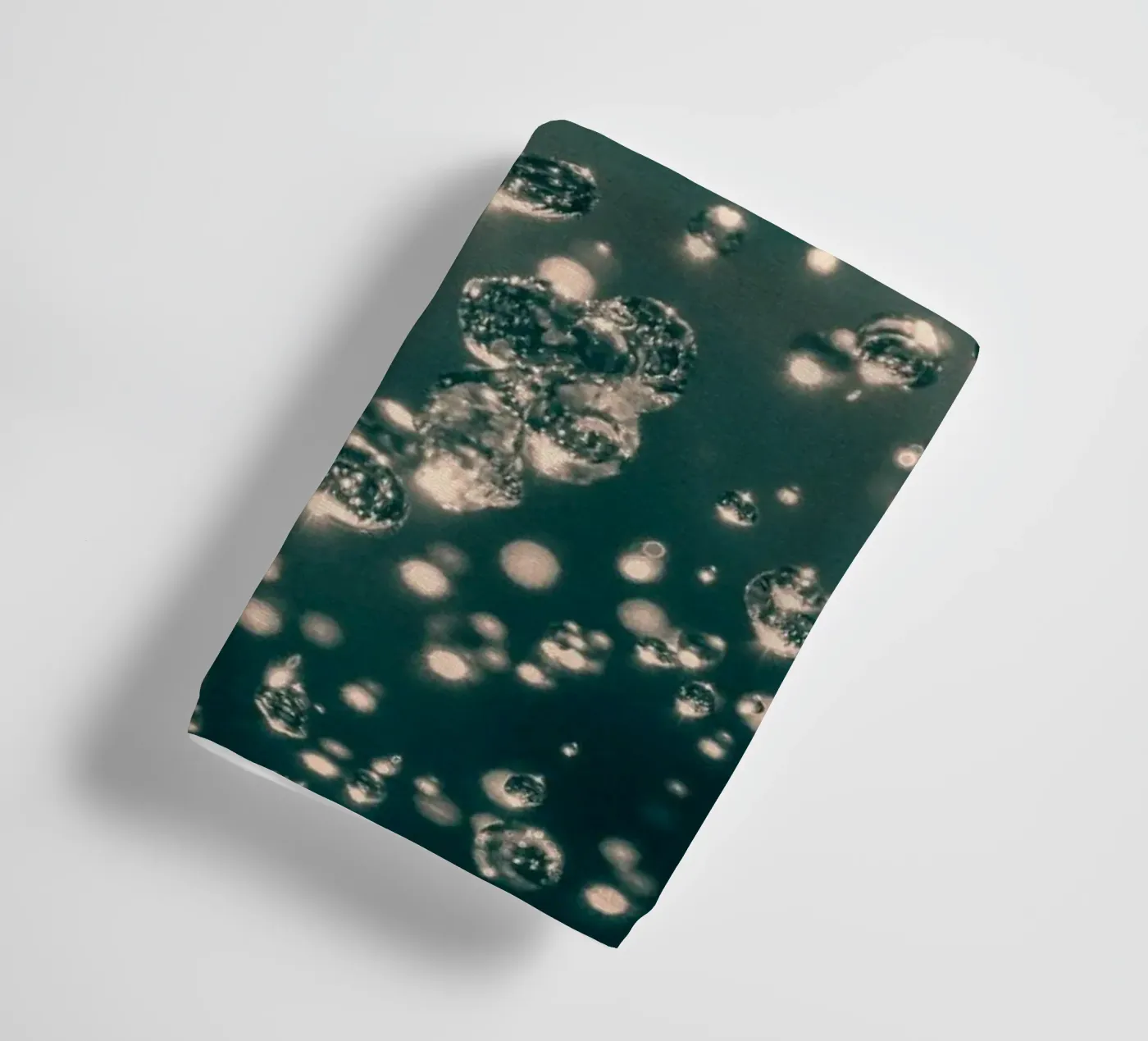 Dancing raindrops towel by Katja Stehle Design