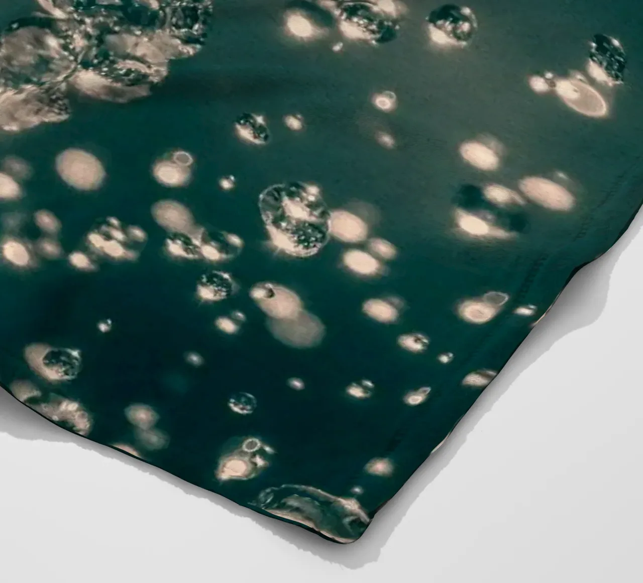 Dansende regendruppels fleecedeken van Katja Stehle Design