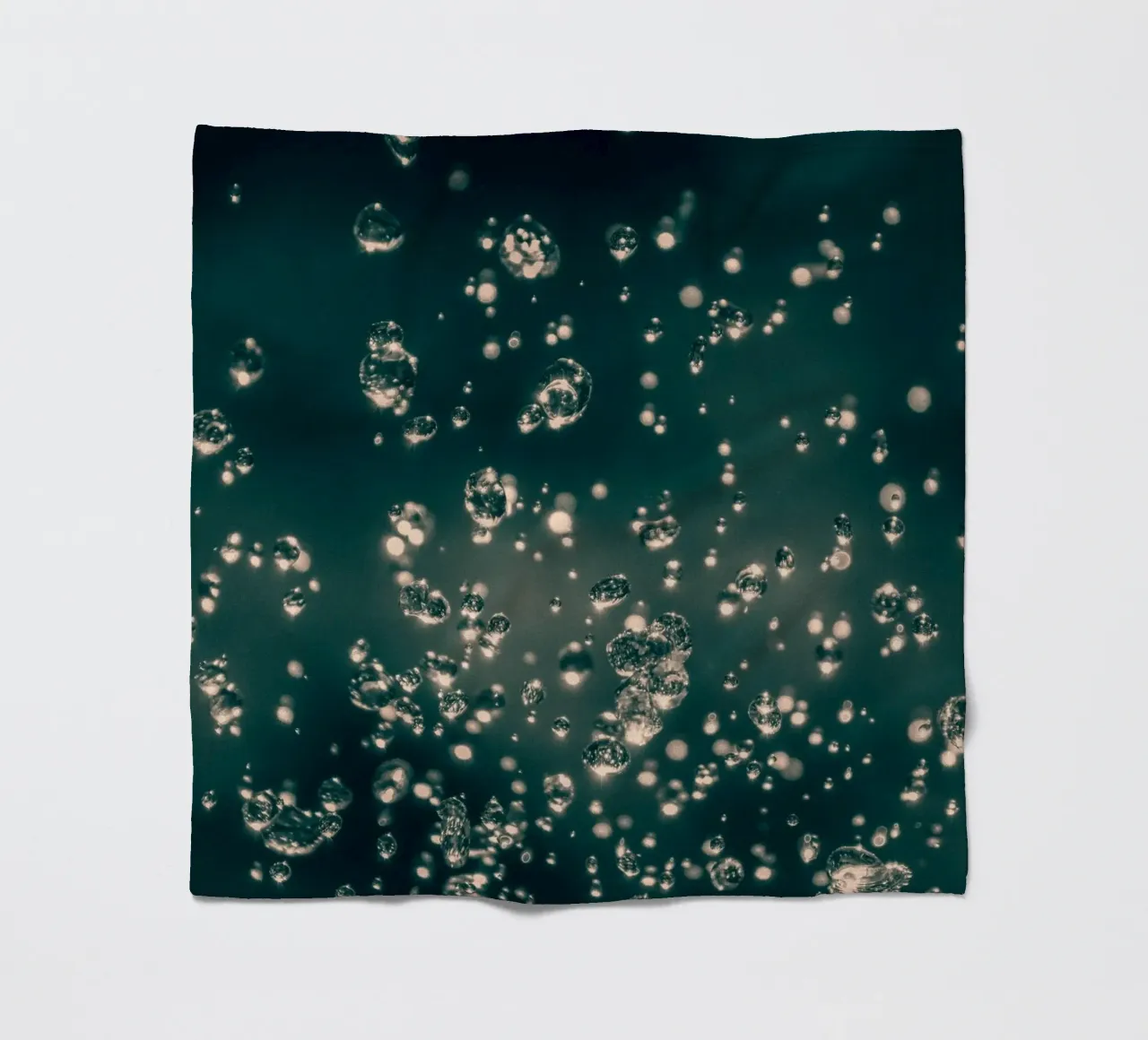 Dansende regendruppels fleecedeken van Katja Stehle Design