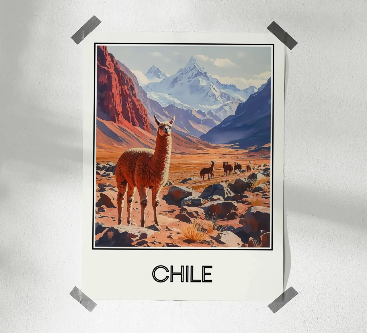Chili poster da Frame the World