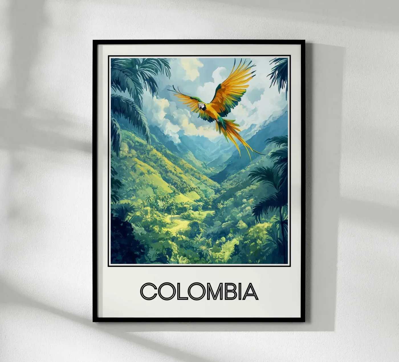 Affiche Colombie poster da Frame the World