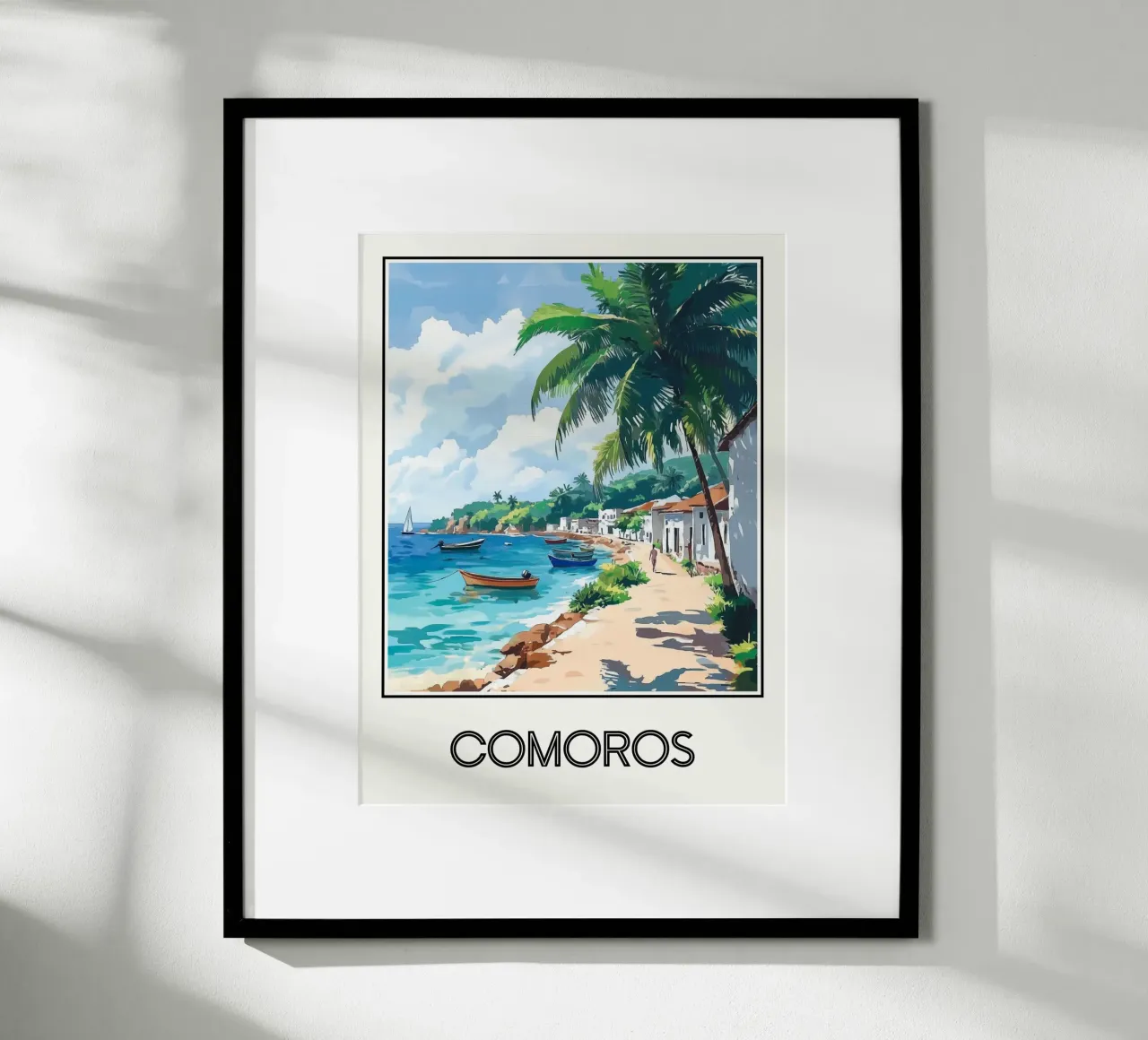 Comores poster da Frame the World