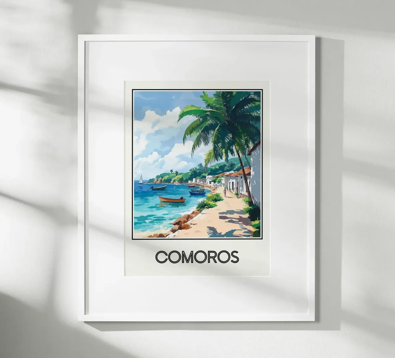 Comores poster da Frame the World