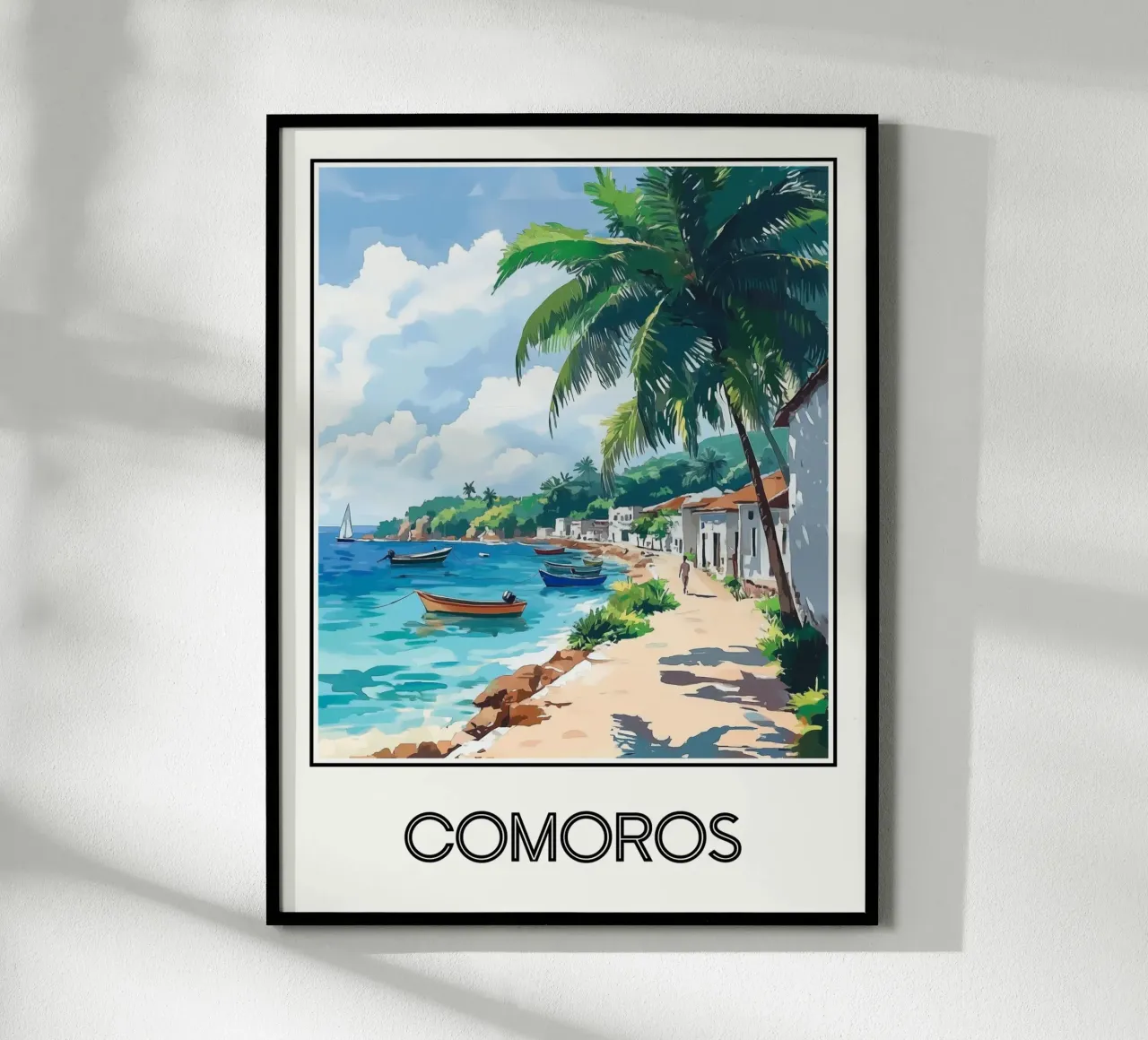 Comores poster da Frame the World