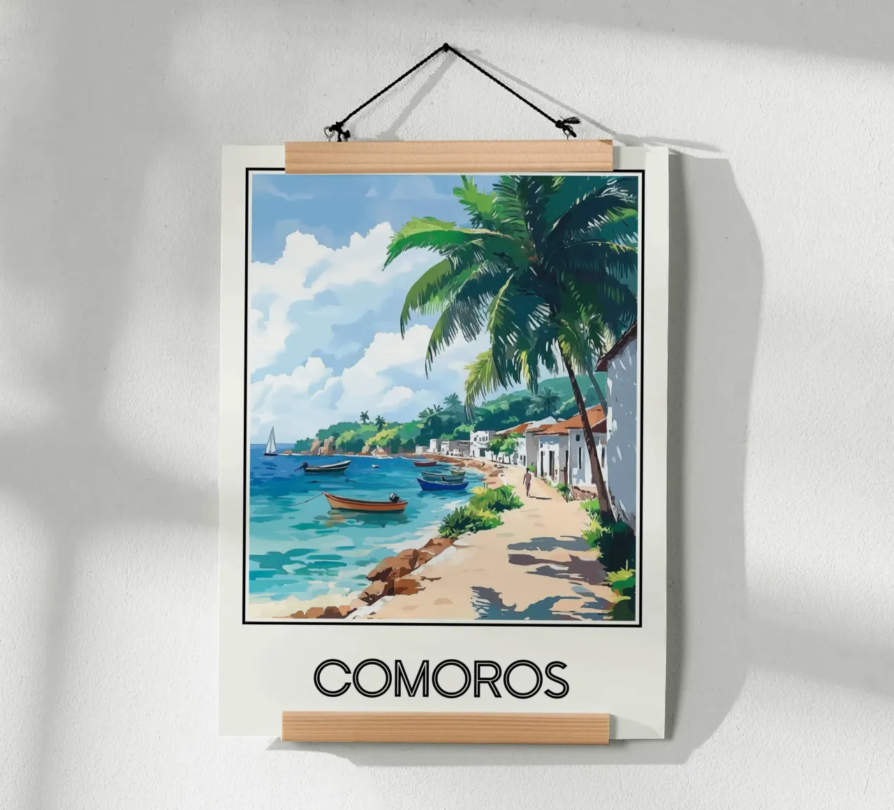 Comores poster da Frame the World
