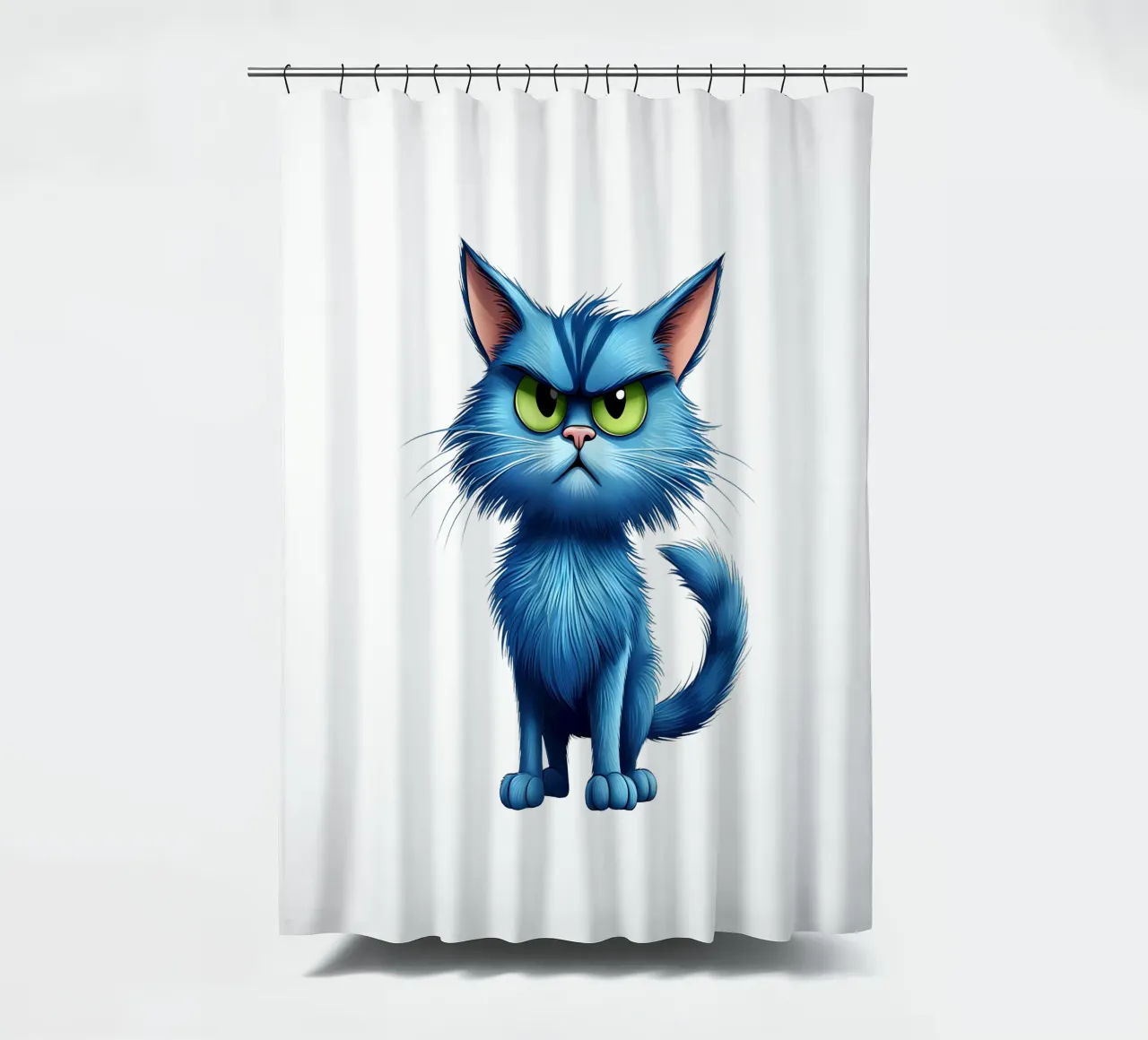 Neko - Monster Comics - Serial 05 shower curtain by Monsters