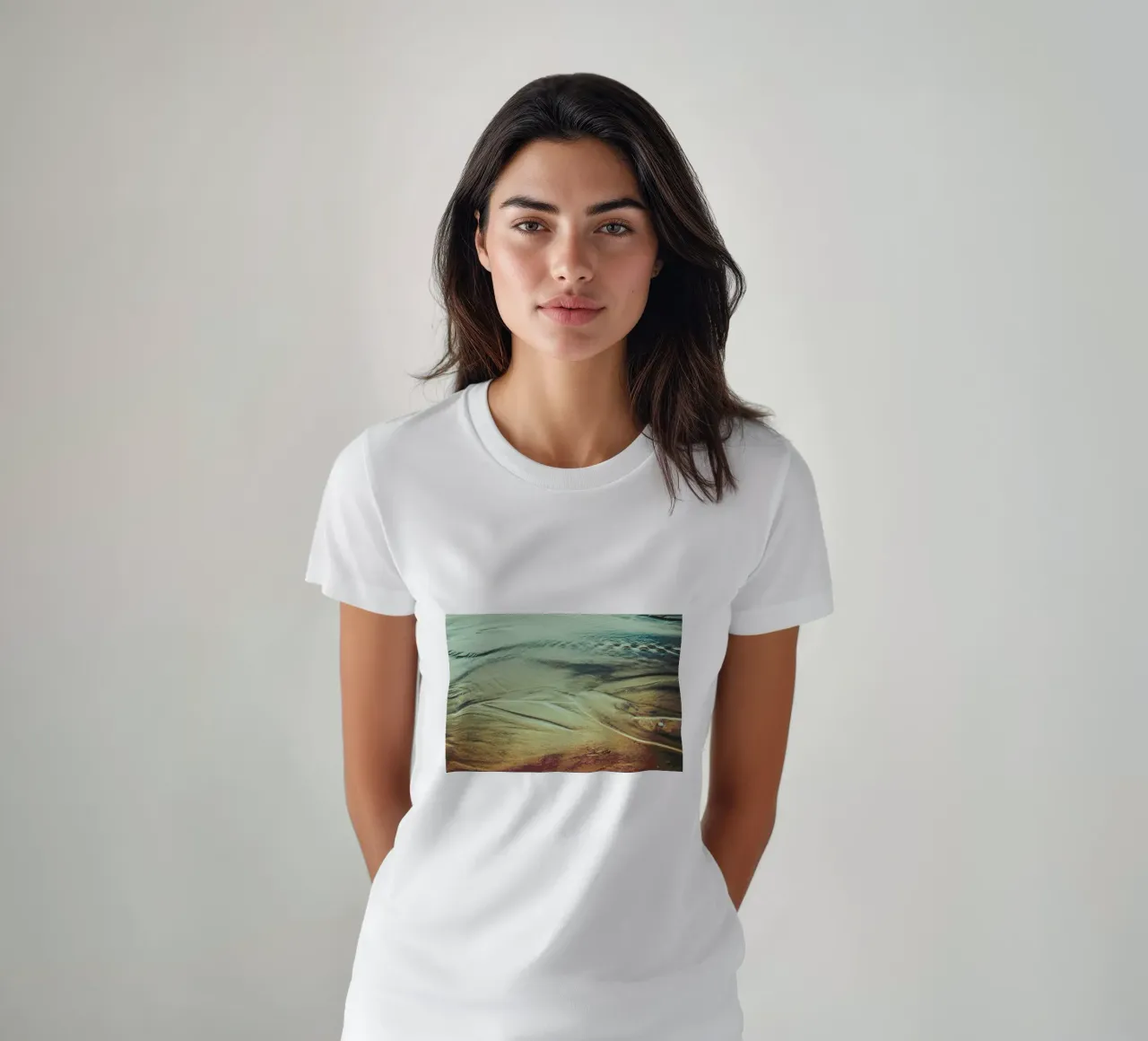The Trace t-shirt da Pale Grain