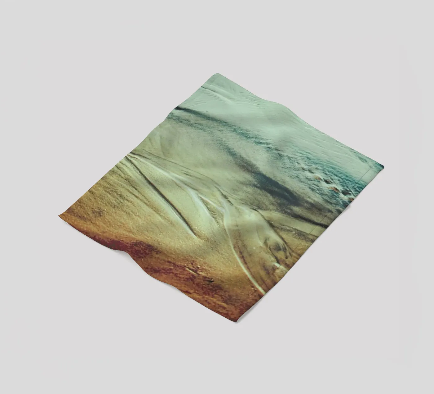 The Trace fleecedeken van Pale Grain