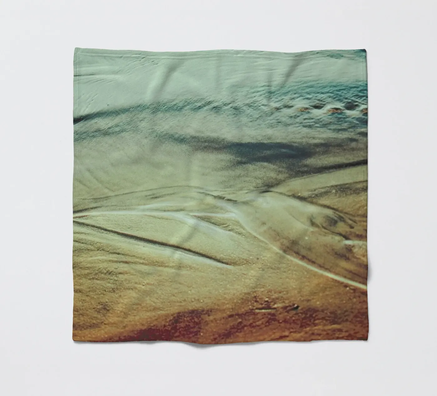 The Trace fleecedeken van Pale Grain