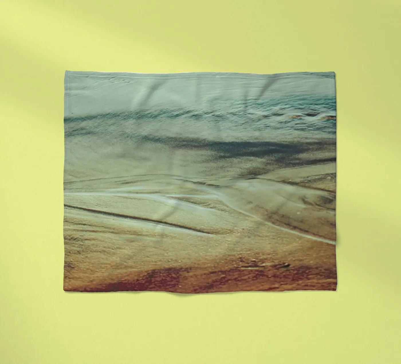 The Trace fleecedeken van Pale Grain