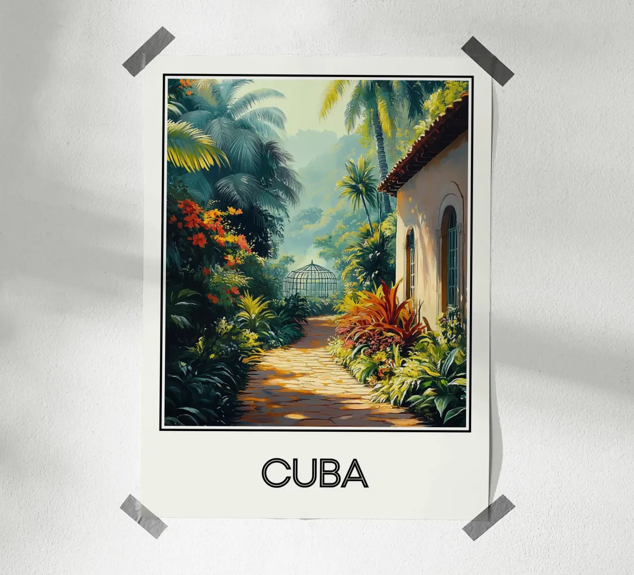 Cuba poster da Frame the World