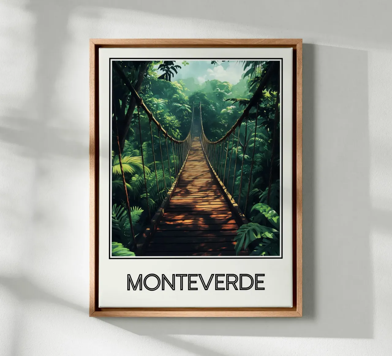Monteverde tela con Cornice a cassetta da Frame the World