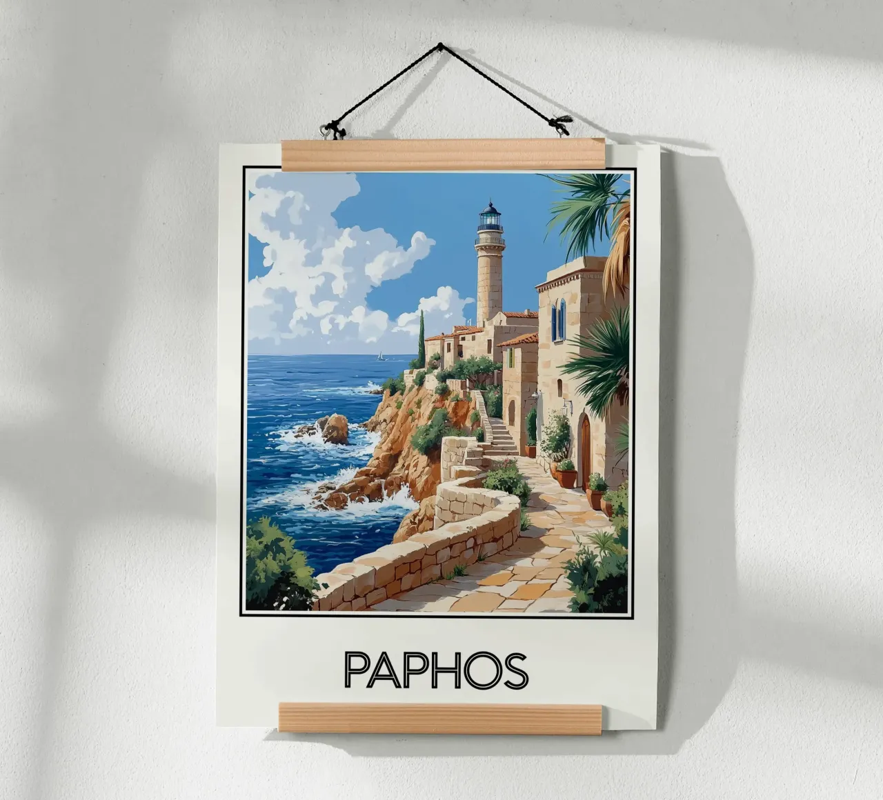 Paphos poster da Frame the World