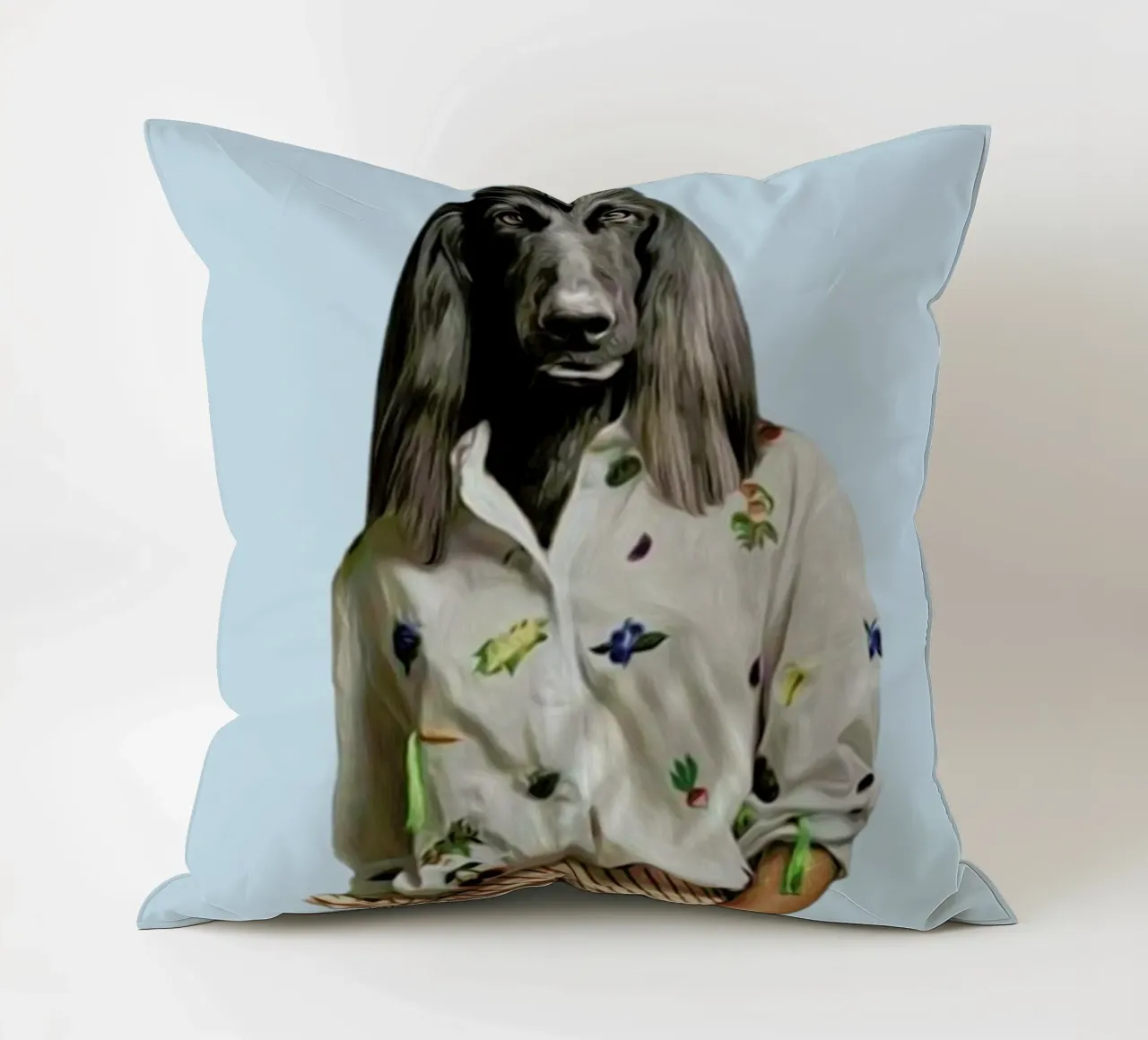 Madame Boulevard decorative cushion by Mrs. Pepper's Designs