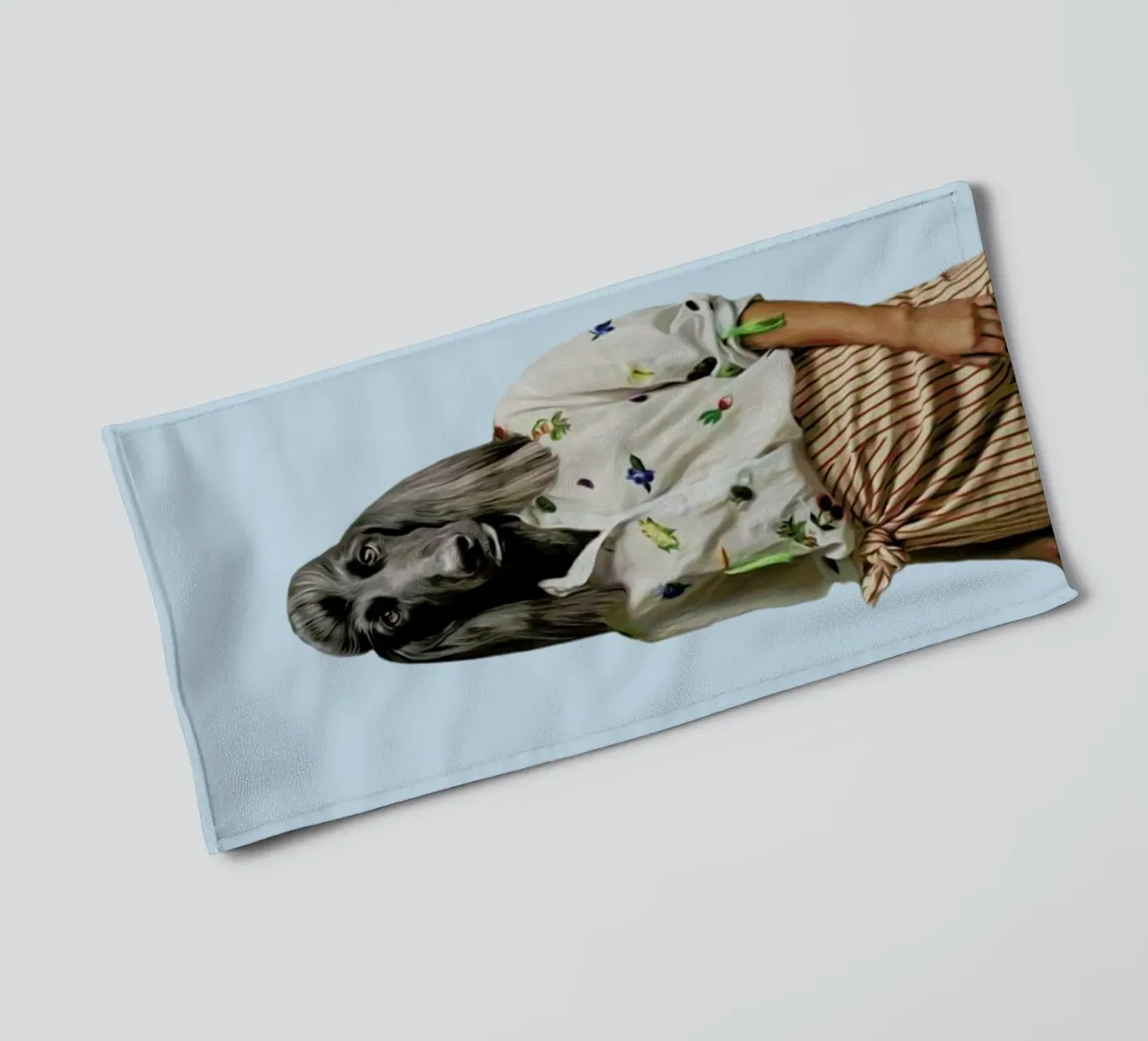 Madame Boulevard towel by Mrs. Pepper's Designs