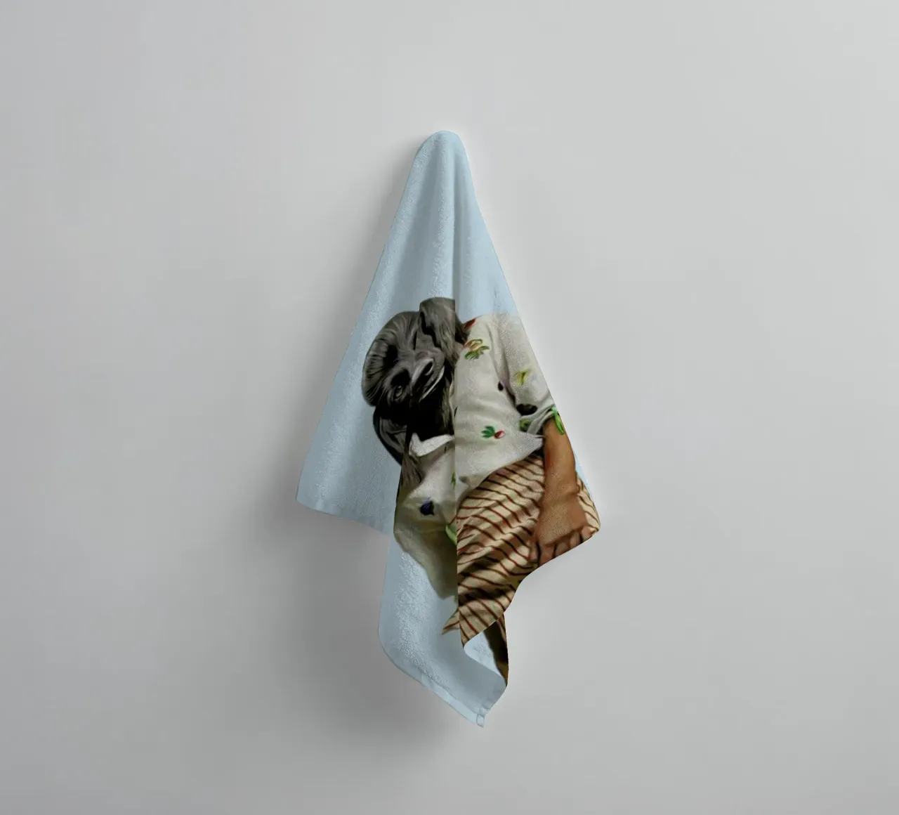 Madame Boulevard towel by Mrs. Pepper's Designs