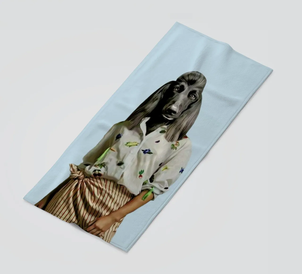 Madame Boulevard telo mare da Mrs. Pepper's Designs