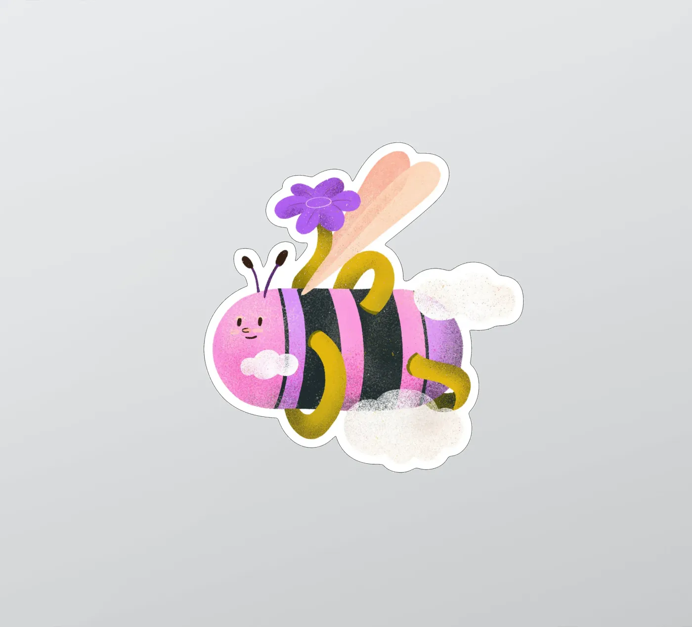 Bold bee sticker by Bold & Beautiful