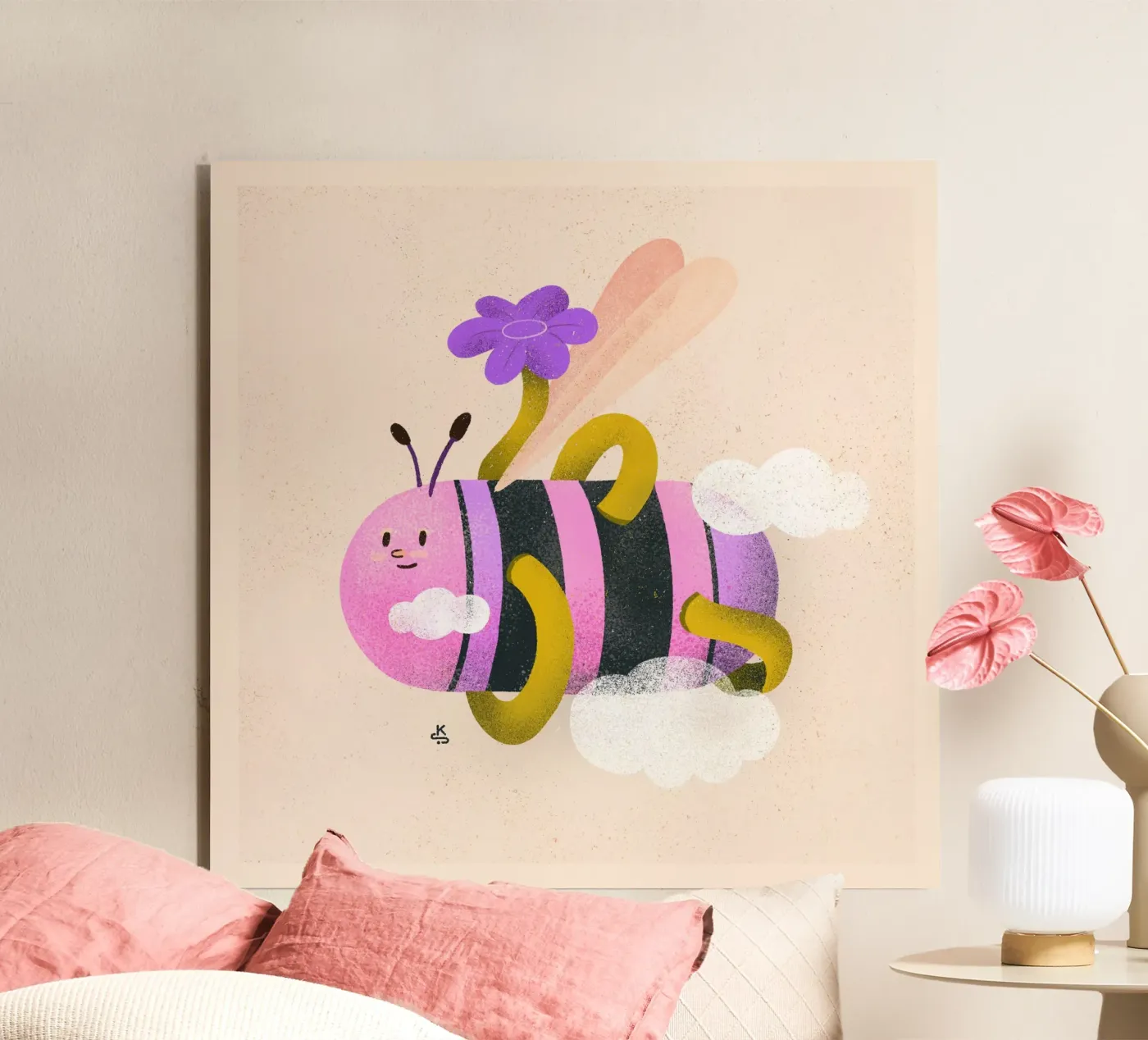Bold bee forex plate by Bold & Beautiful