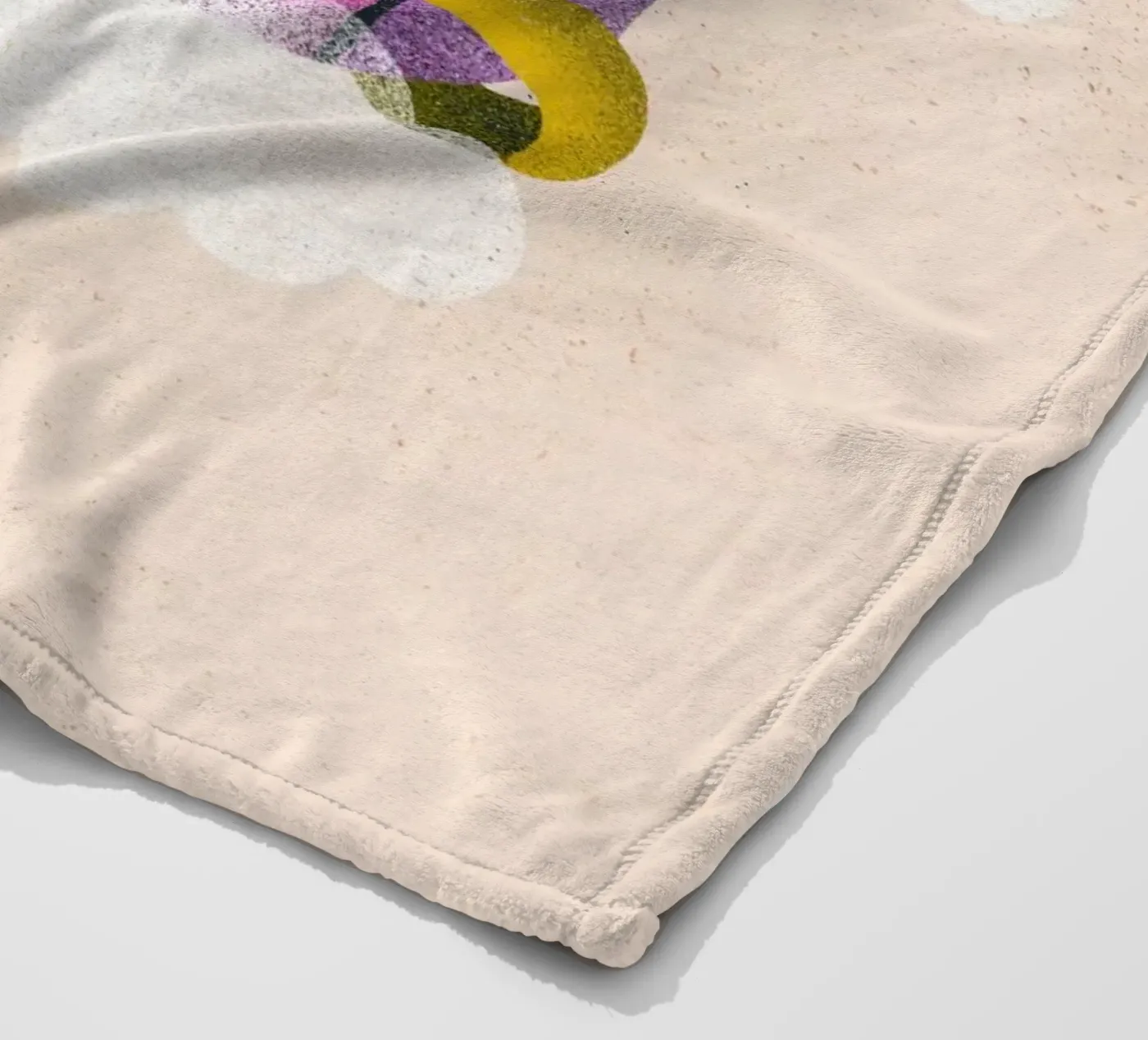Bold bee fleece blanket by Bold & Beautiful
