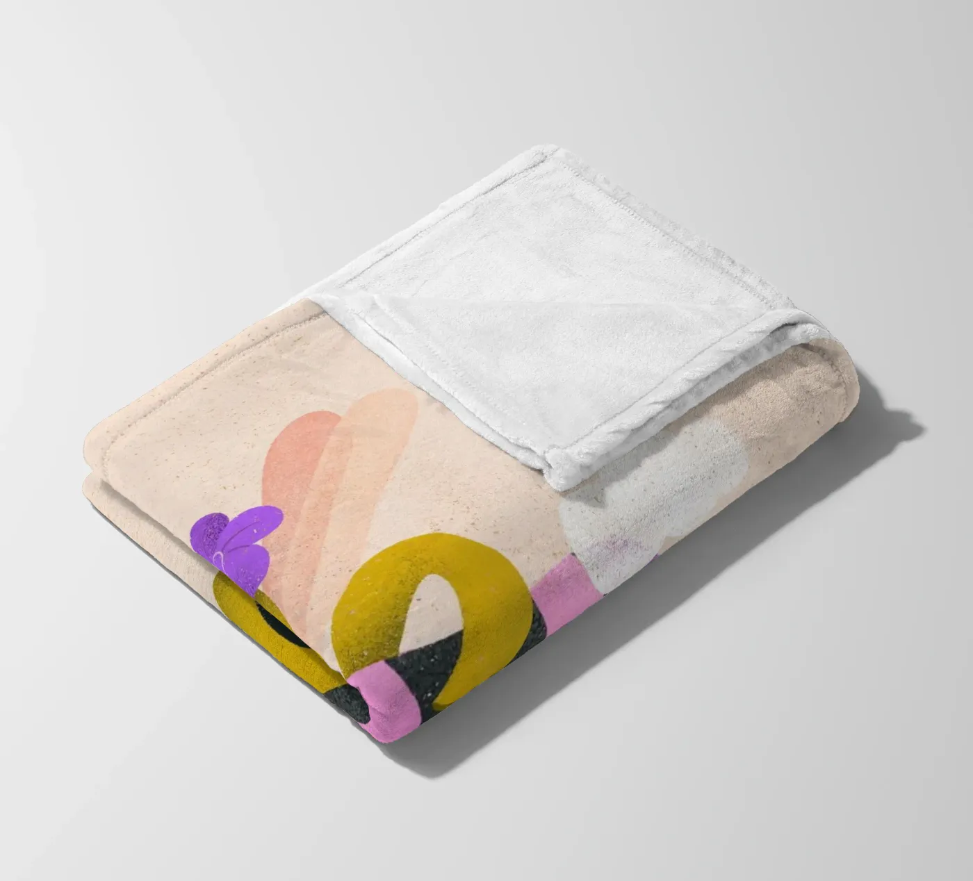 Bold bee fleece blanket by Bold & Beautiful
