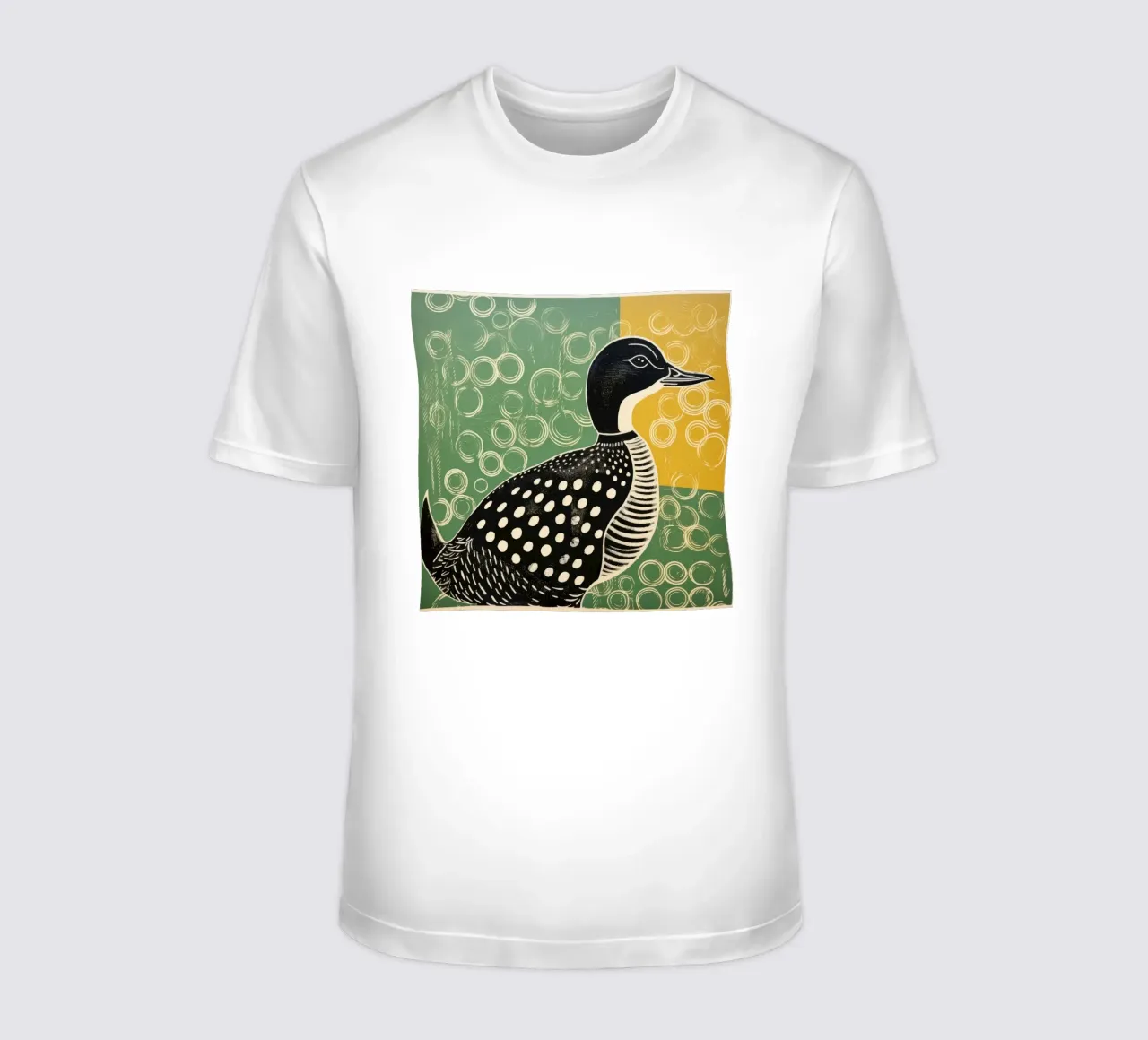 Grüne Ente 3 T-Shirt von Minimal Animal Art