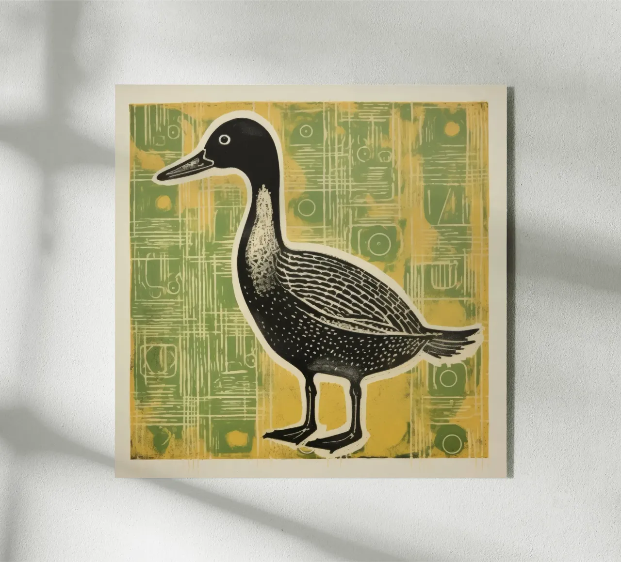 Anatra verde plexiglass da Minimal Animal Art