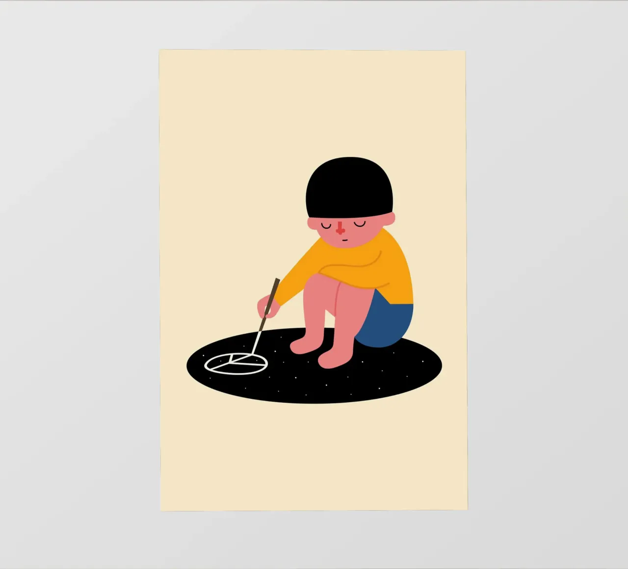 Pace per favore telo in pvc da Andy Westface