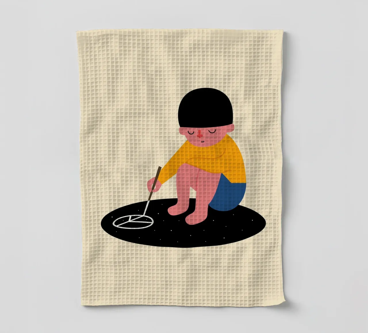Pace per favore canovaccio da cucina da Andy Westface