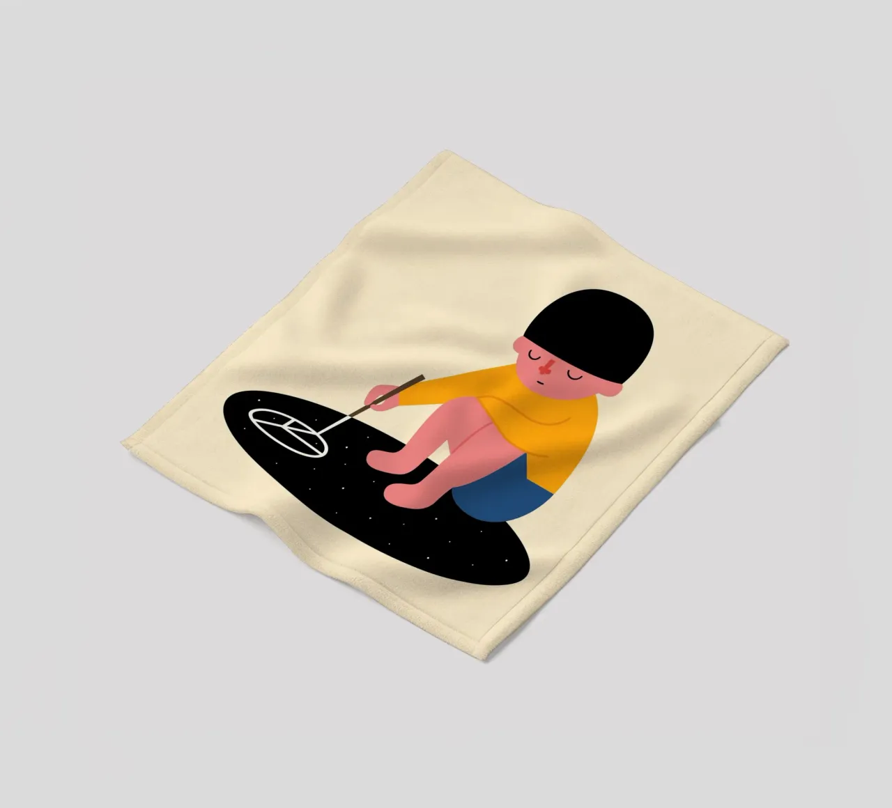 Pace per favore coperta in pile da Andy Westface