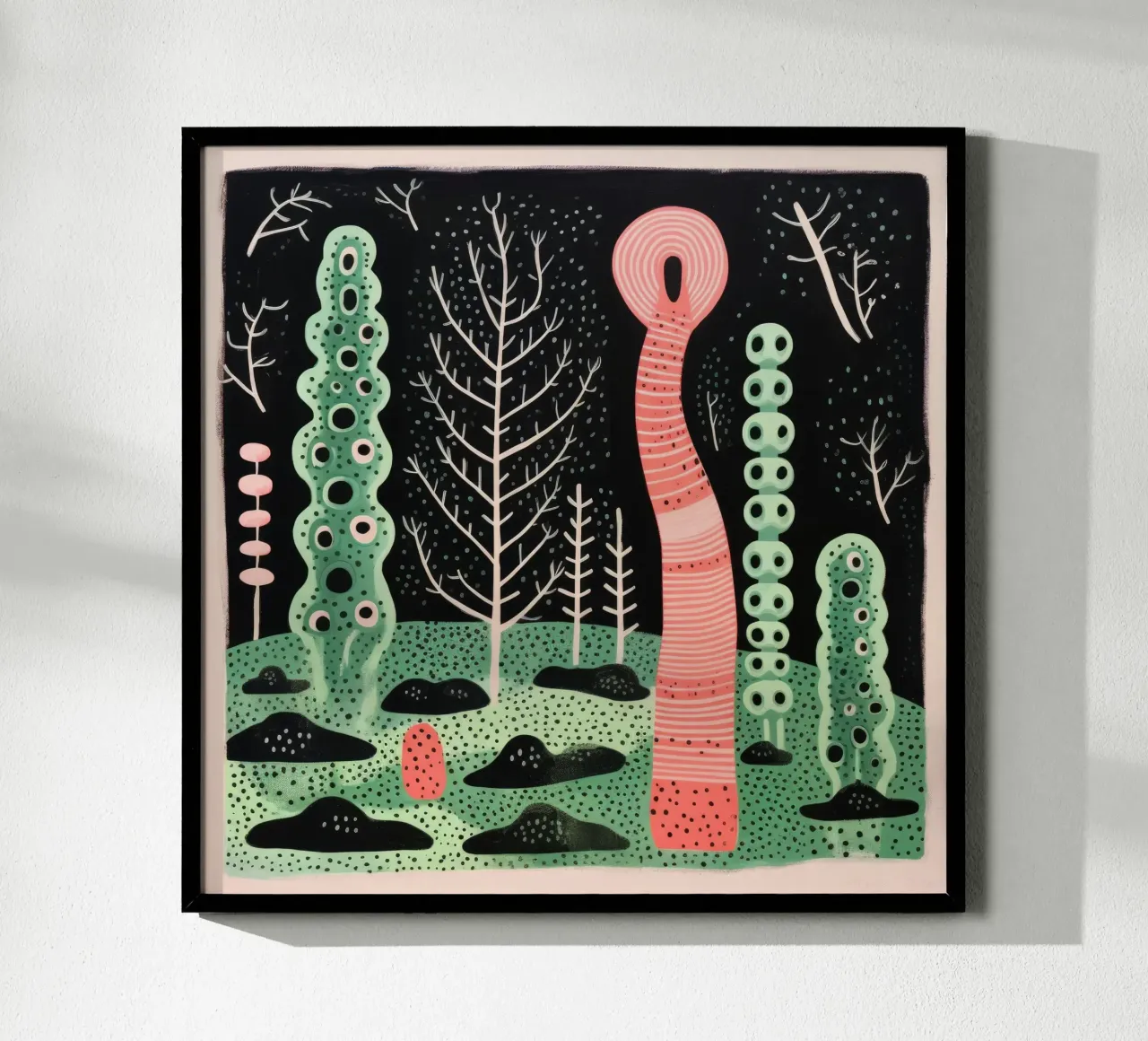 Terriccio verde 4 carta hahnemühle da Minimal Animal Art