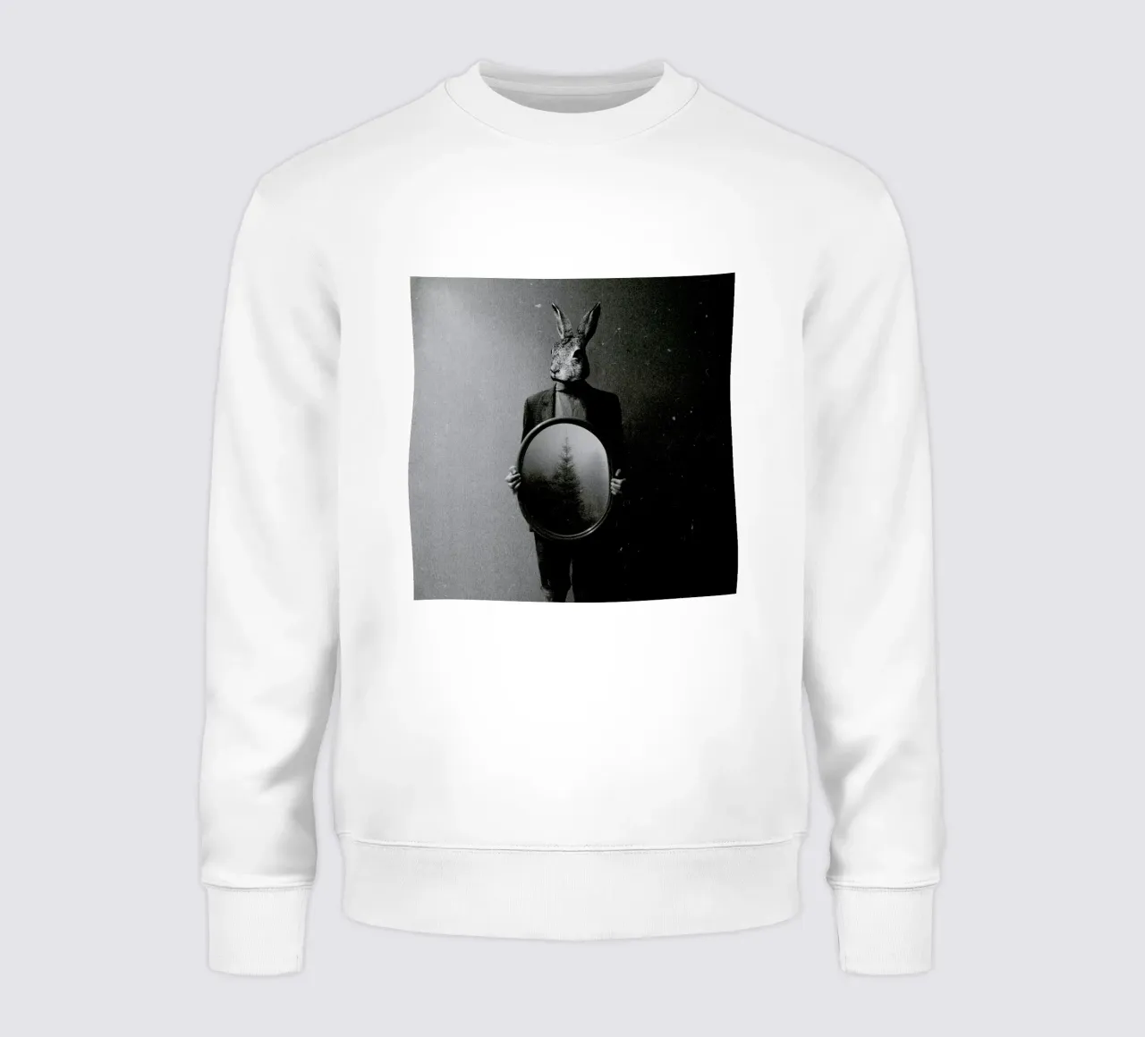 Animals in my room - Rabbit sweatshirt by Evgeniy Stepanets