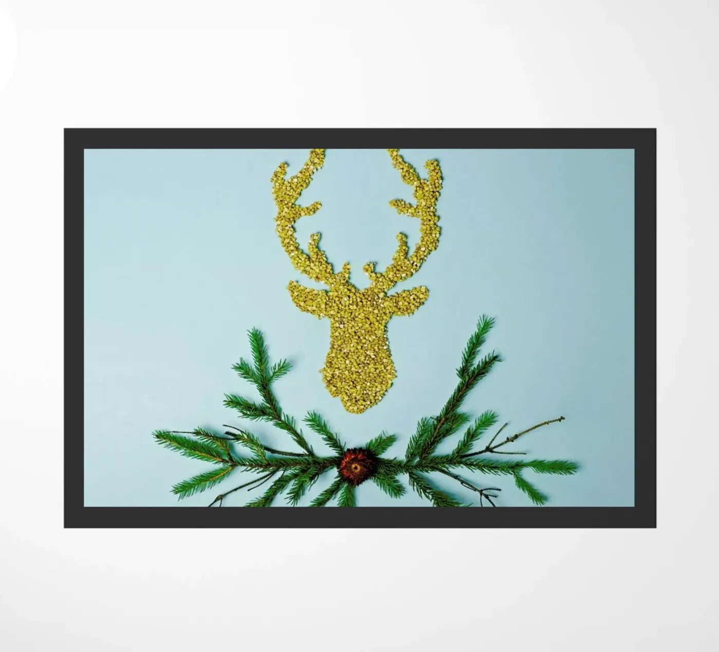 Buckwheat doormat by Juj Winn