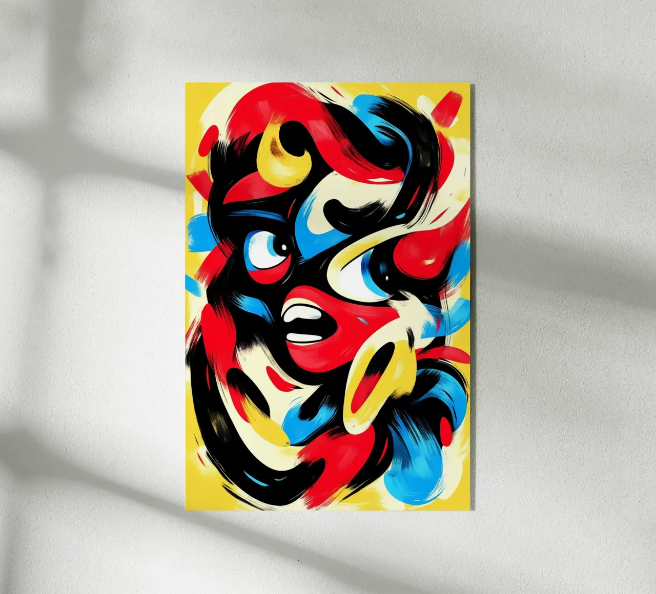 Caos urlante plexiglass da melipo-art