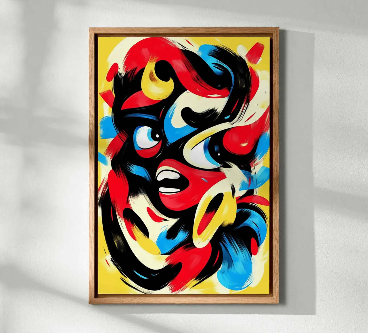 Schreiendes Chaos Leinwand von melipo-art