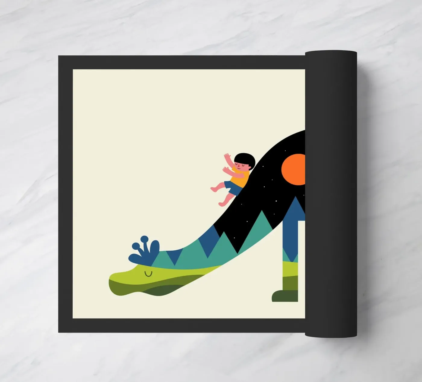 Up and Down doormat by Andy Westface