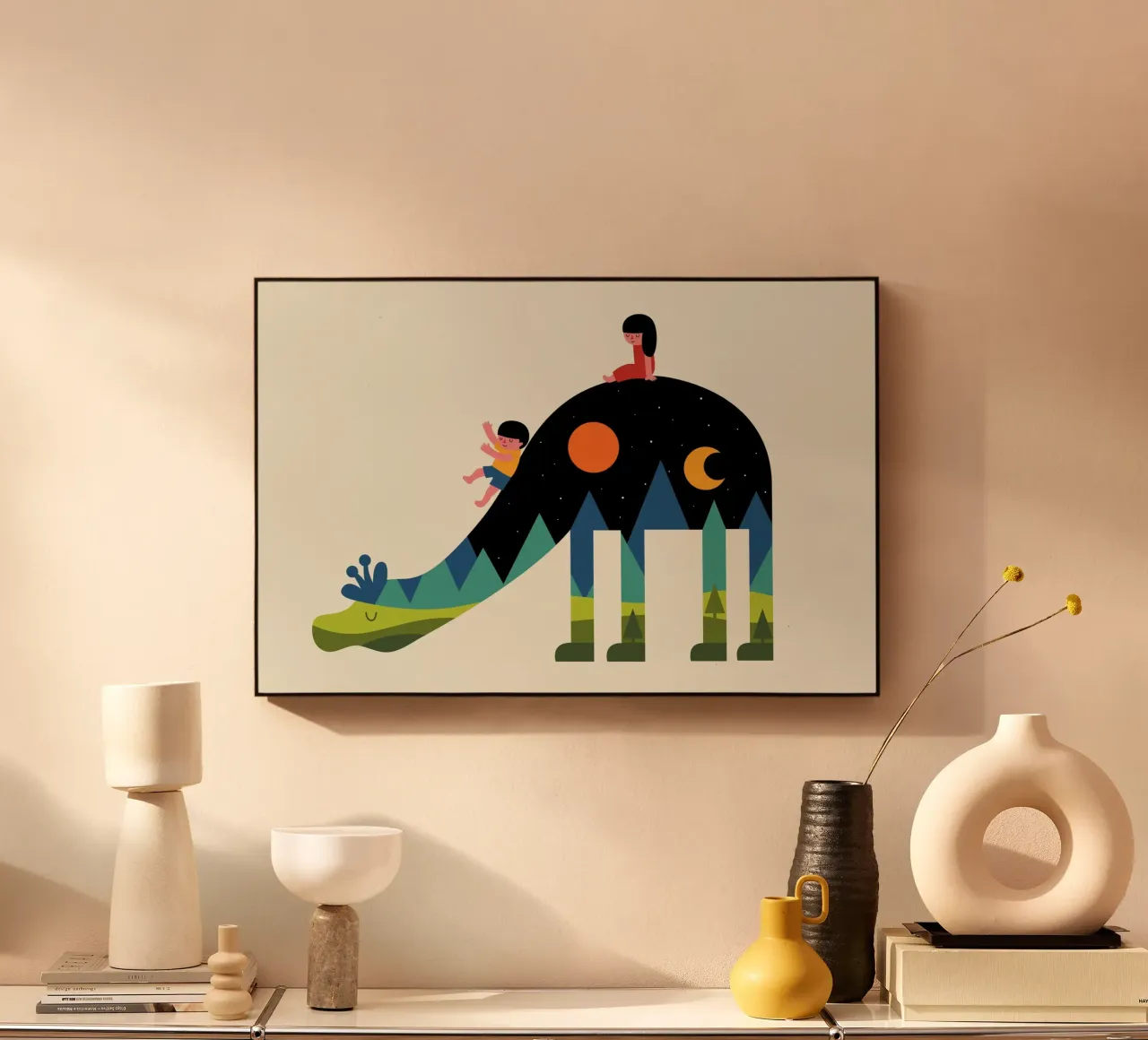 Su e giù plexiglass da Andy Westface