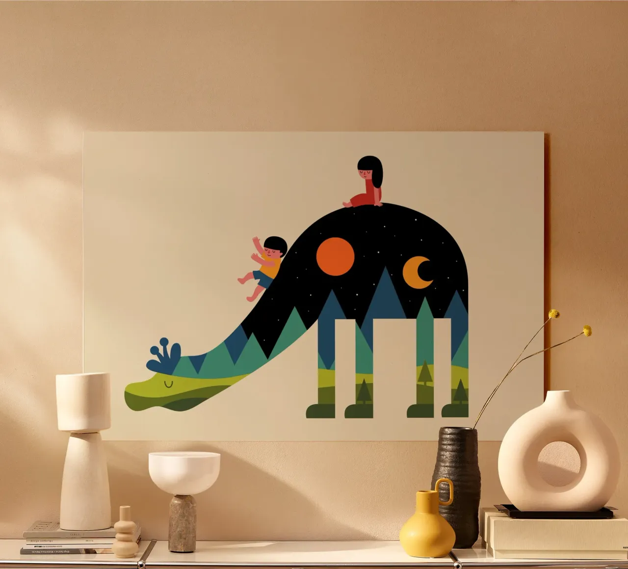 Su e giù plexiglass da Andy Westface