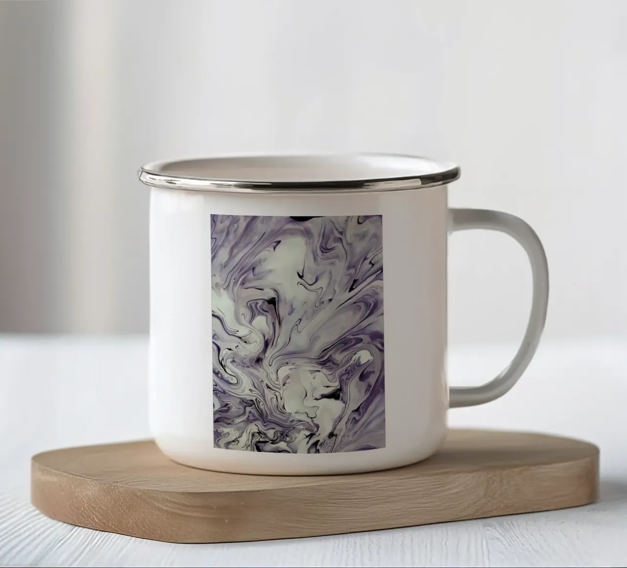 Obsidian tazza in smalto da Galaxy Eyes