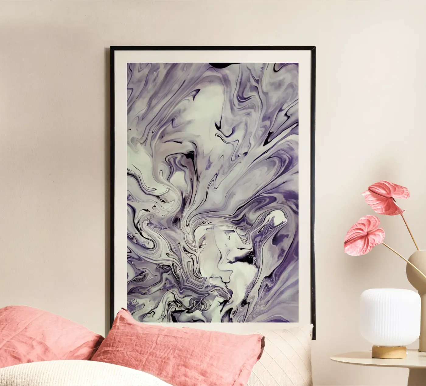 Obsidian Poster von Galaxy Eyes