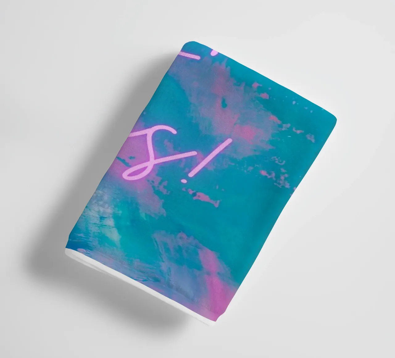 'You've Got This!' Colorful Abstract Print towel by FABOArt