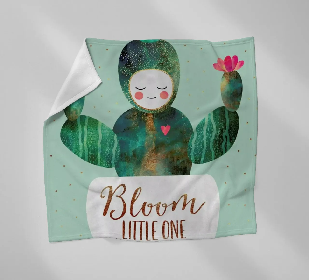 Bloom Little One coperta in pile da Elisabeth Fredriksson
