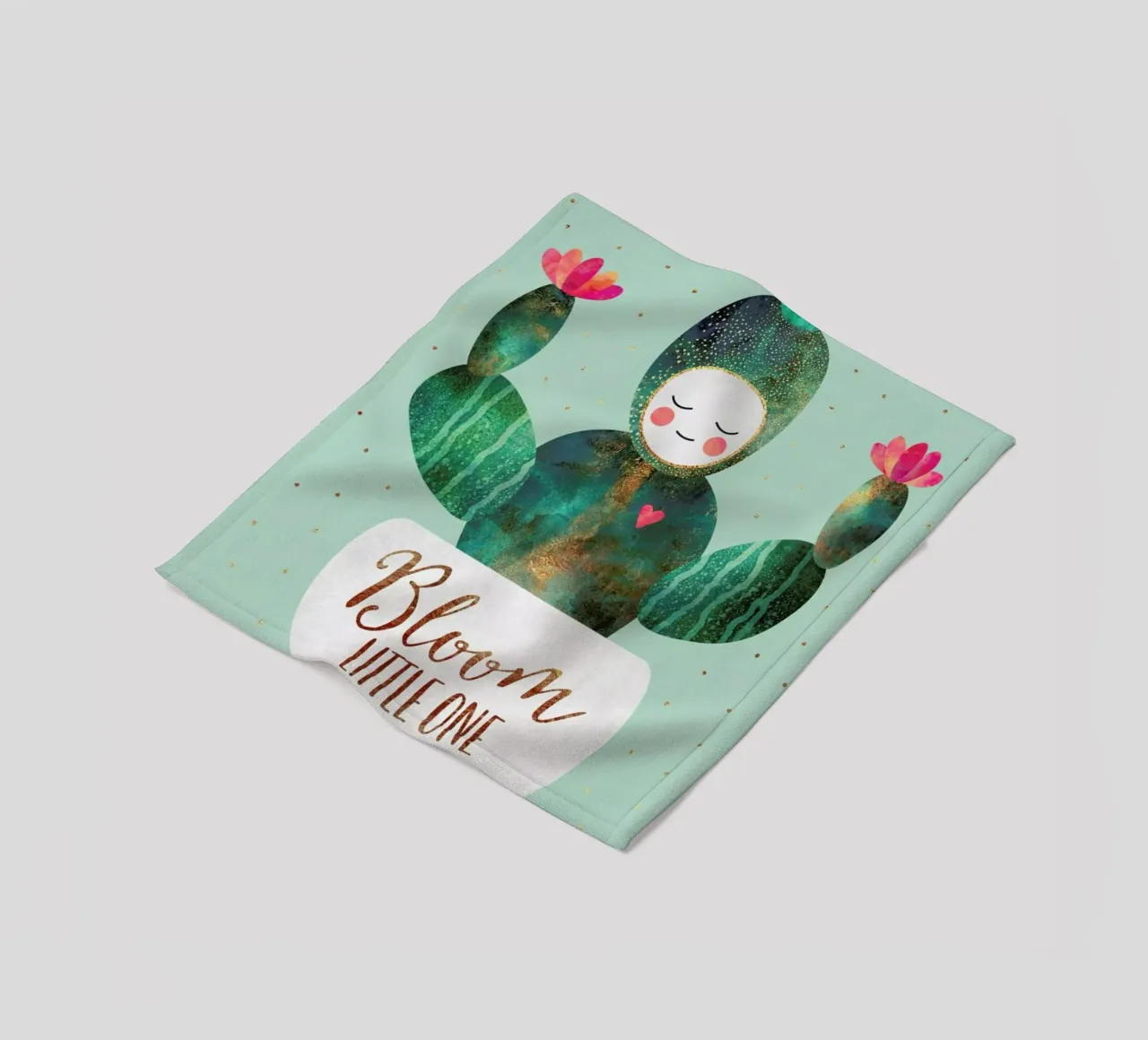 Bloom Little One coperta in pile da Elisabeth Fredriksson