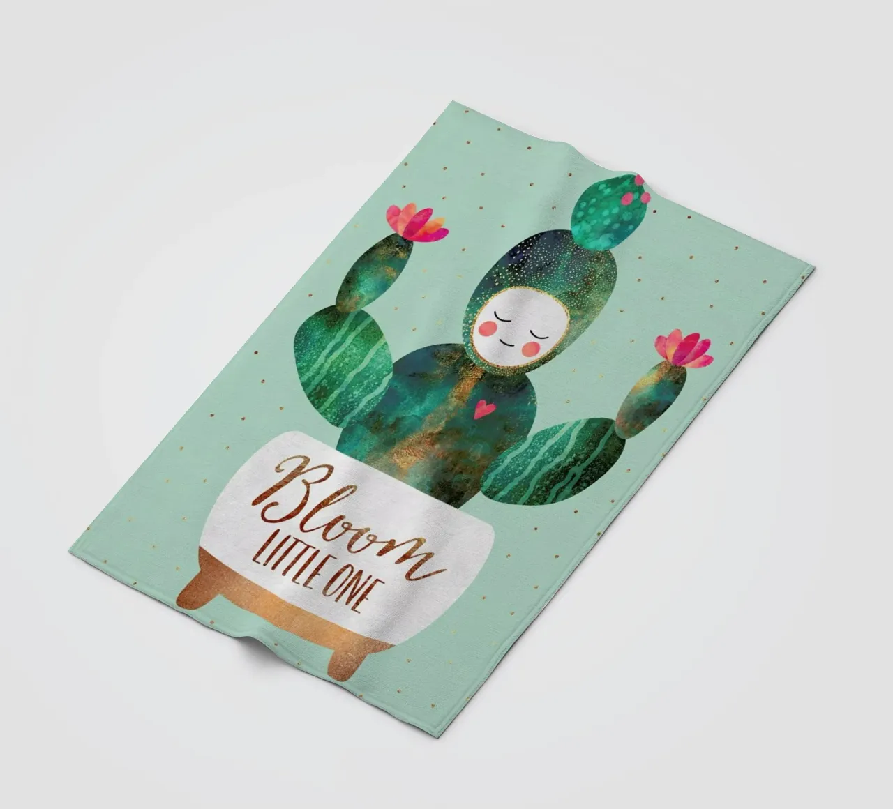 Bloom Little One coperta in pile da Elisabeth Fredriksson