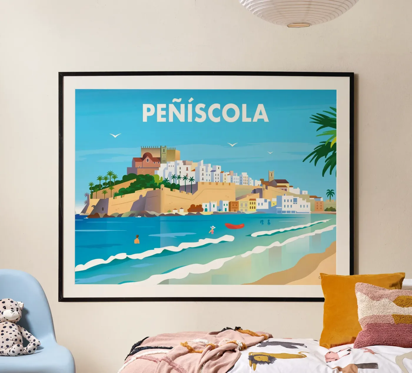Peniscola poster da C.WILL
