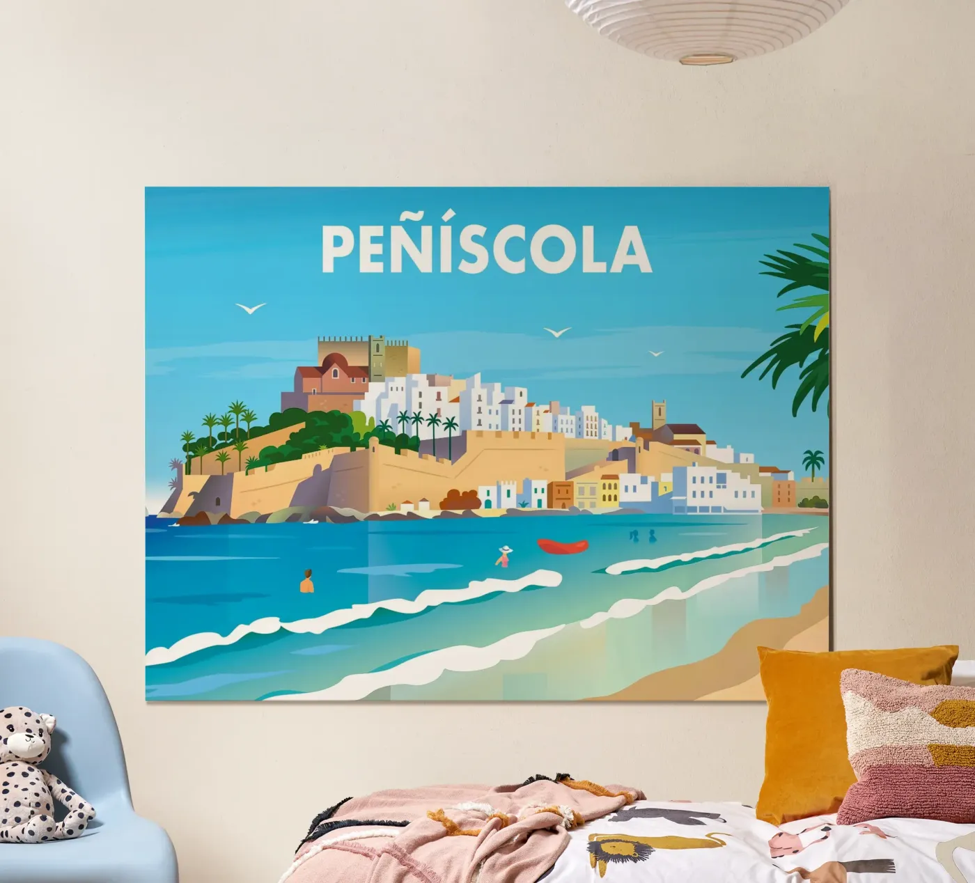 Peniscola poster da C.WILL