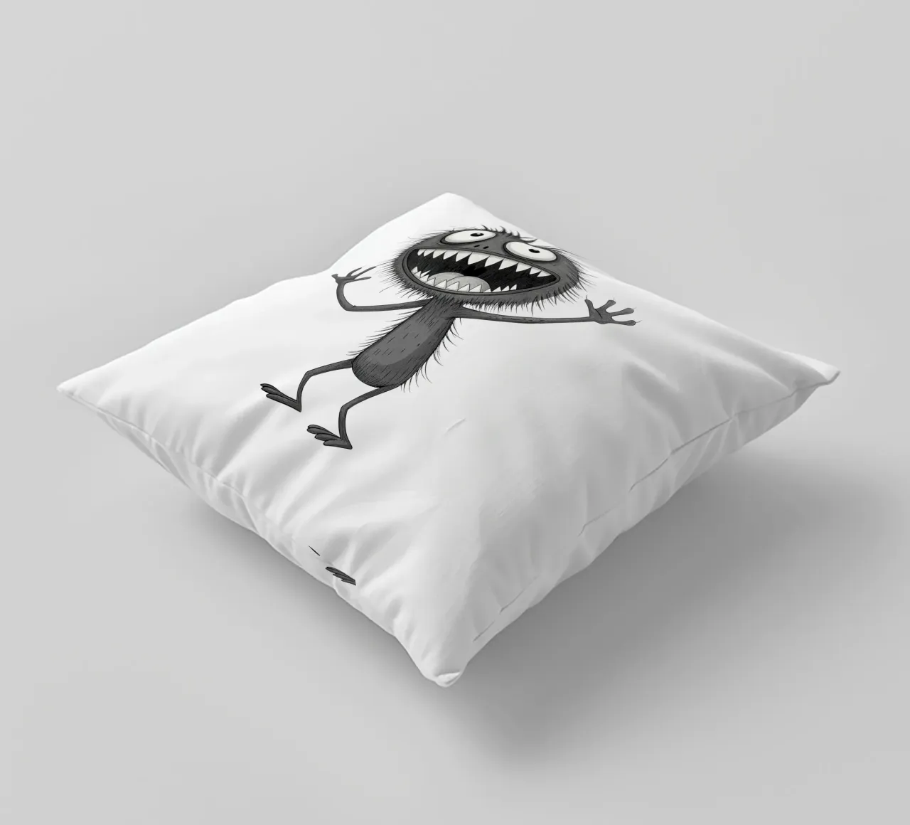 Osore - Monster Comics - Serial 03 decorative cushion by Monsters